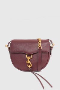 Affordable Designer Brand Rebecca Minkoff Megan Mini Saddle Crossbody